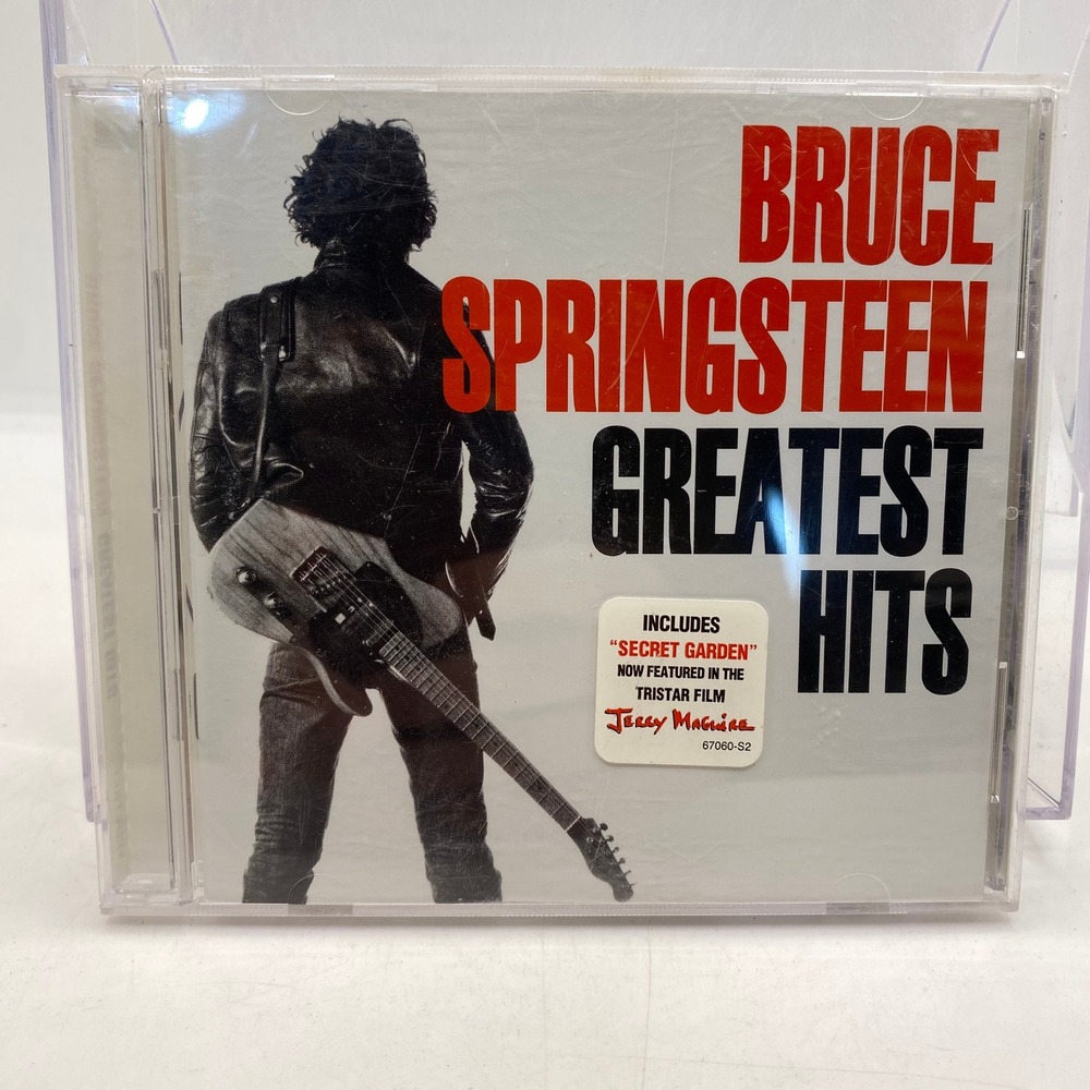 Bruce Springsteen‎ Greatest Hits CD 1995 Columbia 67060-S2 Jerry Maguire Sticker